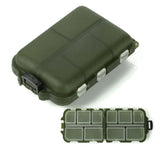 Mini Fishing Tackle Box 10 Compartments