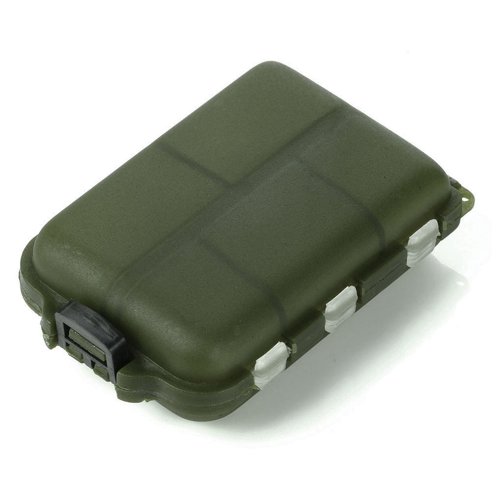 Mini Fishing Tackle Box 10 Compartments