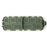 Mini Fishing Tackle Box 10 Compartments