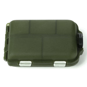 Mini Fishing Tackle Box 10 Compartments