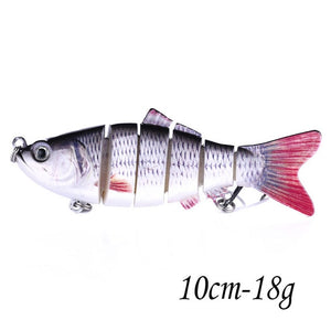 Sinking Wobblers 8 Segments Fishing Lures