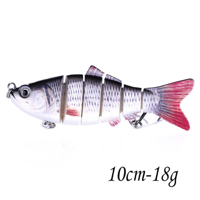 Sinking Wobblers 8 Segments Fishing Lures