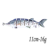 Sinking Wobblers 8 Segments Fishing Lures
