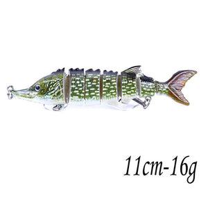Sinking Wobblers 8 Segments Fishing Lures