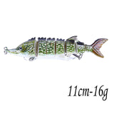Sinking Wobblers 8 Segments Fishing Lures