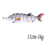 Sinking Wobblers 8 Segments Fishing Lures