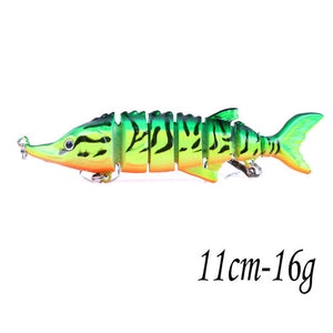 Sinking Wobblers 8 Segments Fishing Lures