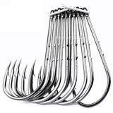Carbon Steel Fishing Hooks Bait holder