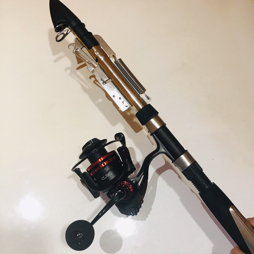 Stainless Steel Automatic Fishing Rod