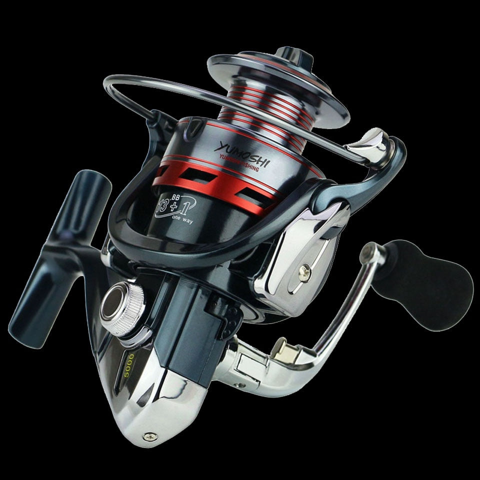 WALK FISH 13+1 BB Spinning Fishing Reel Metal