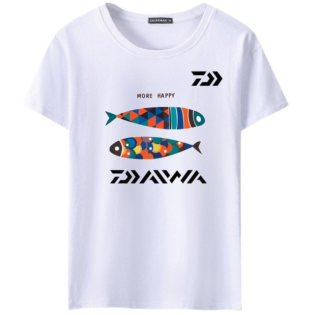 Fishing T-Shirts Jersey Short-sleeve