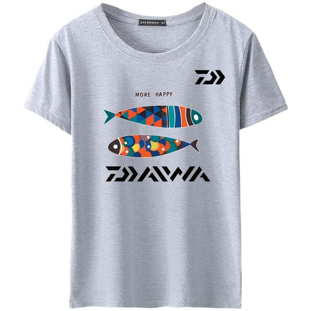 Fishing T-Shirts Jersey Short-sleeve