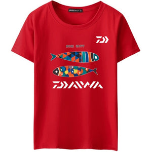 Fishing T-Shirts Jersey Short-sleeve