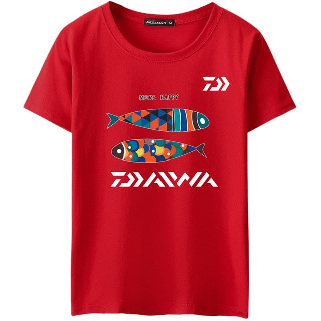 Fishing T-Shirts Jersey Short-sleeve
