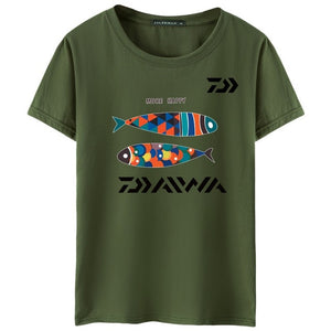 Fishing T-Shirts Jersey Short-sleeve
