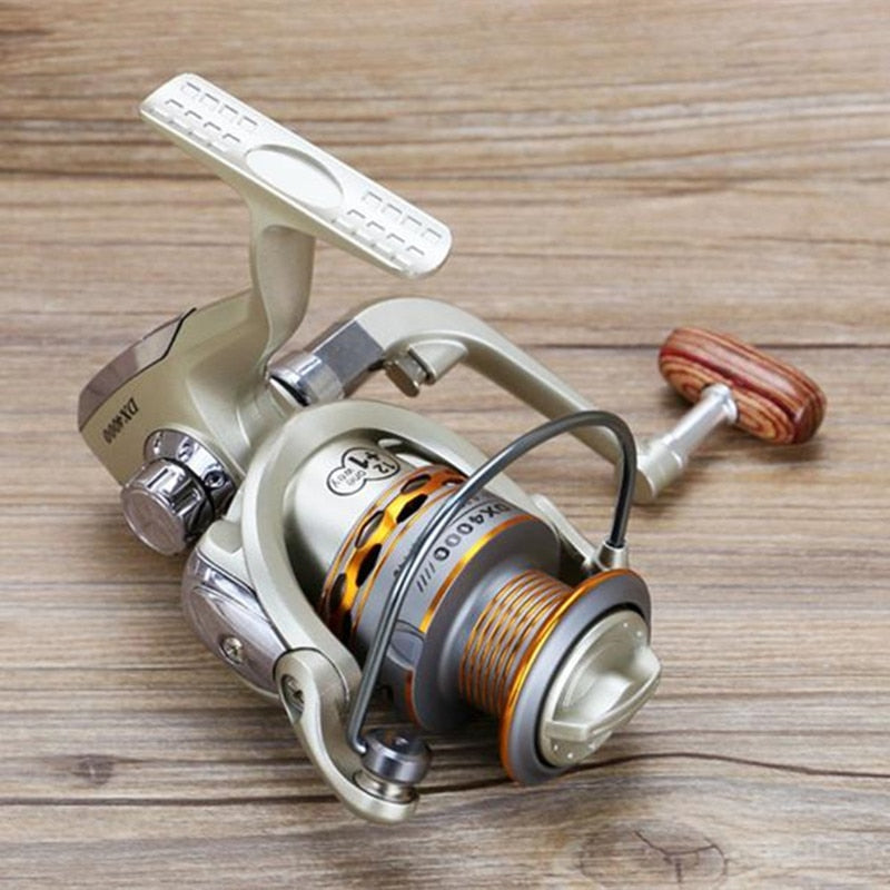 New Fishing coil Wooden handshake Fishing Reel