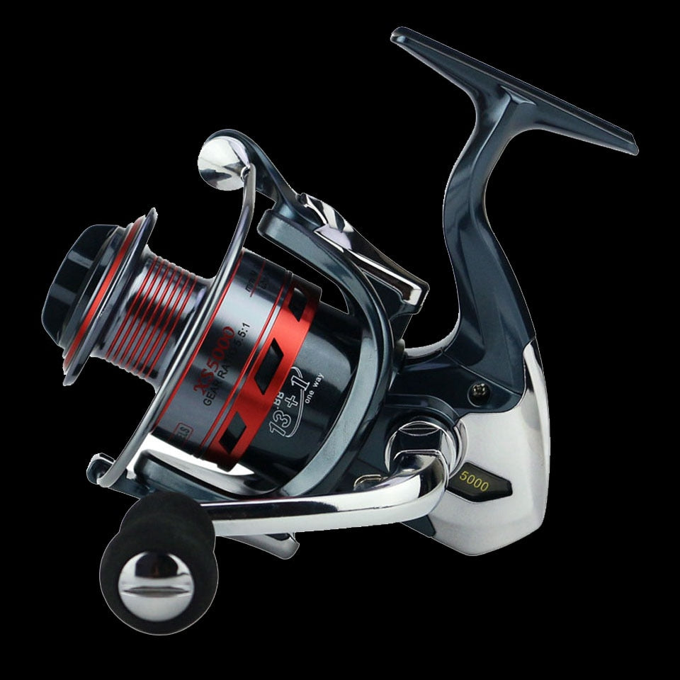 WALK FISH 13+1 BB Spinning Fishing Reel Metal
