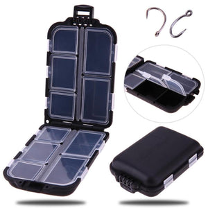 10 Compartments Mini Fishing Tackle Box
