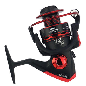 Metal Spool Spinning Fishing Reel 12BB Superior Wheel