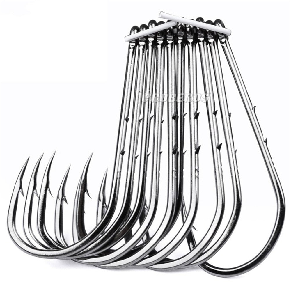 Carbon Steel Fishing Hooks Bait holder