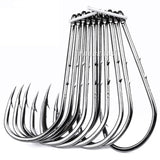 Carbon Steel Fishing Hooks Bait holder
