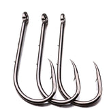Carbon Steel Fishing Hooks Bait holder