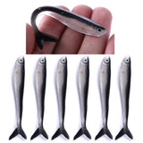 Soft Silicone Fishing Lure Minnow Saltwater